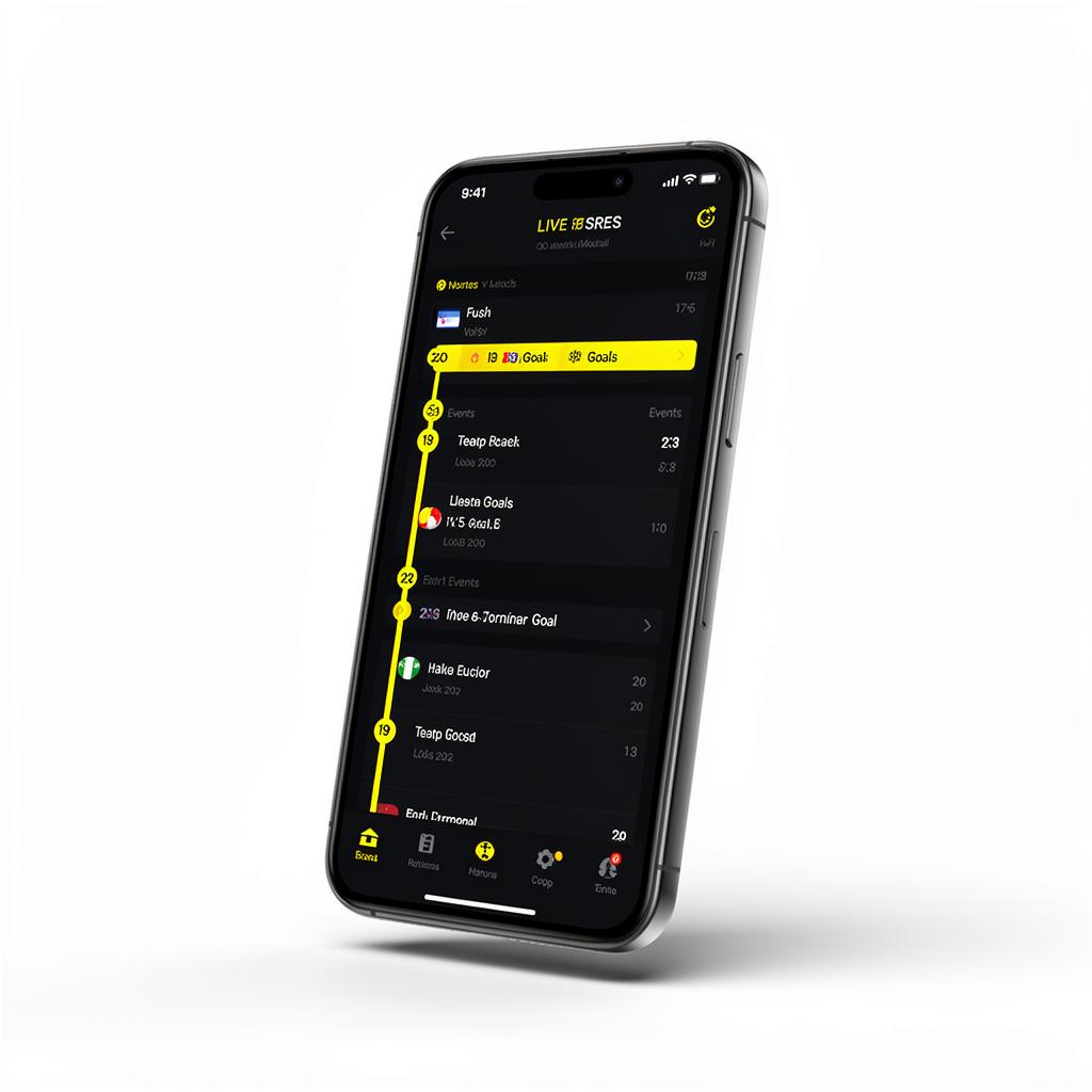Match Stats – Football Live app screen